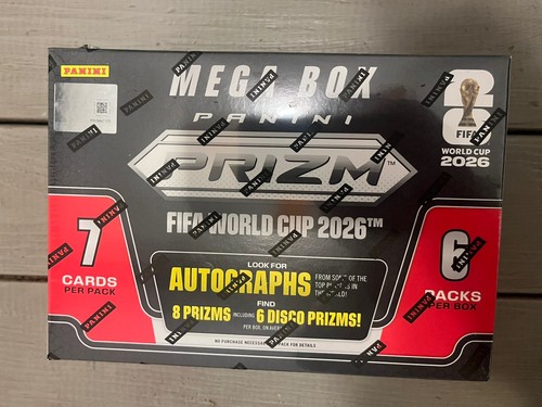 Mega box rosso panini prizm - mega,