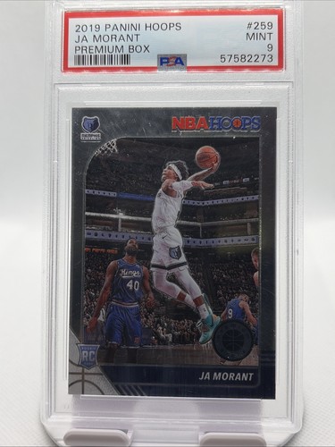 2019 panini hoops - ja, morant